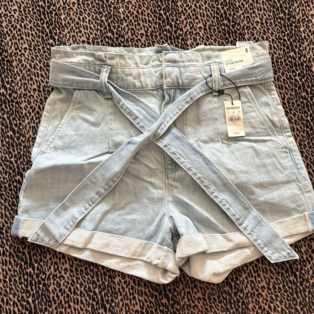 Express Women's Blue Shorts